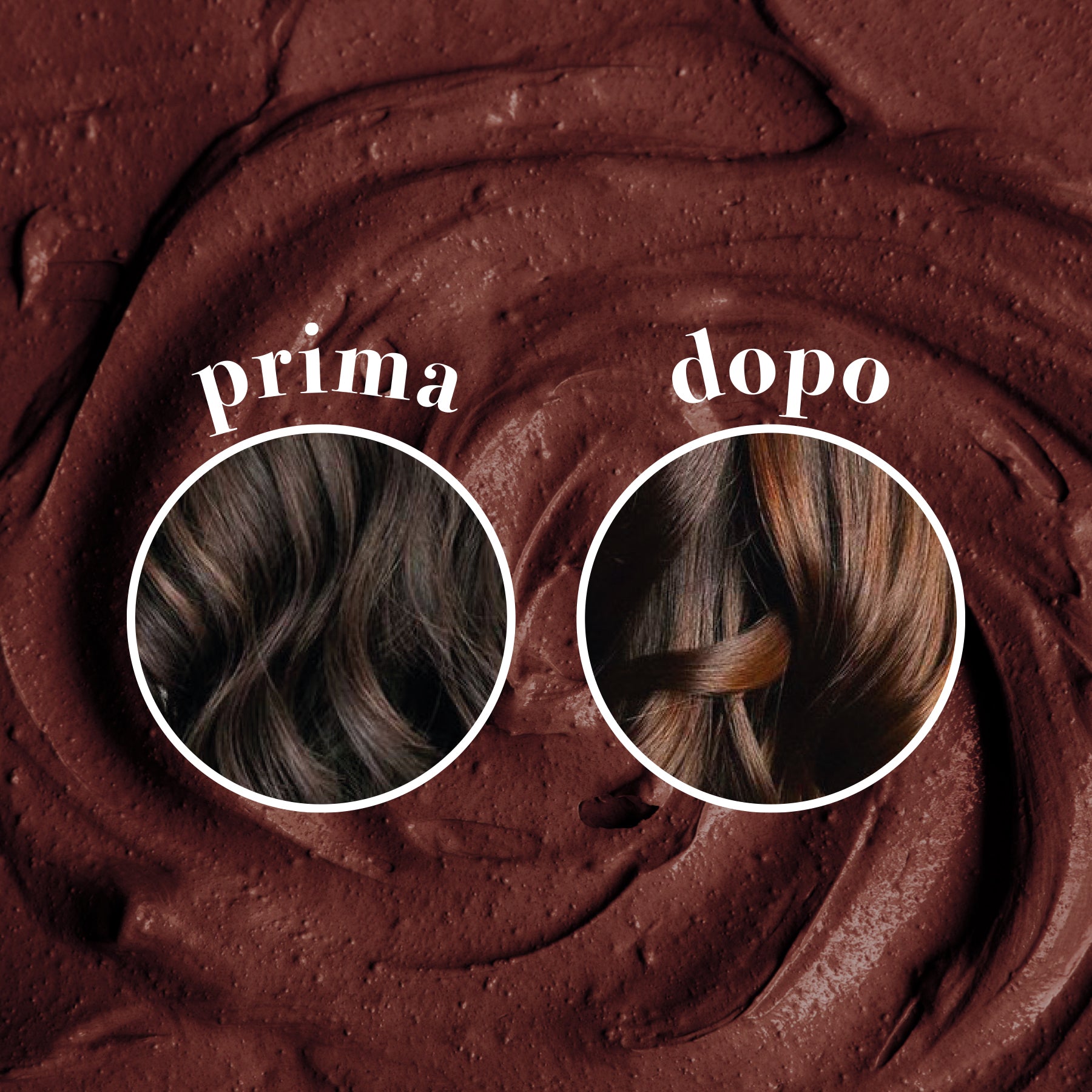 MASCHERA castano caldo CIOCCOLATO