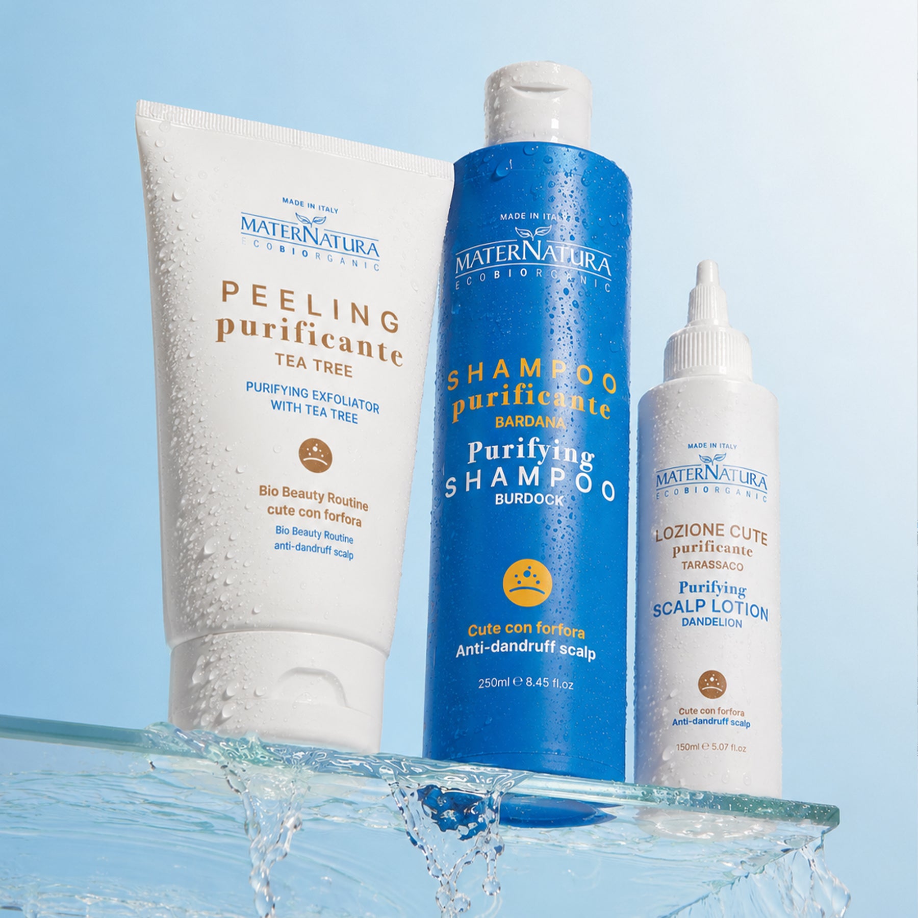 Purifying lotion with dandelion