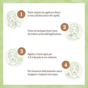 PATCH CUTANEO CAPELLI TENDENTI A CADUTA GINSENG