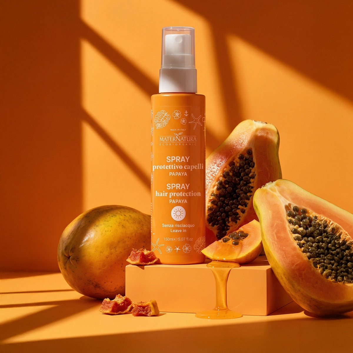 Spray Protettivo Capelli Papaya NOVITÀ