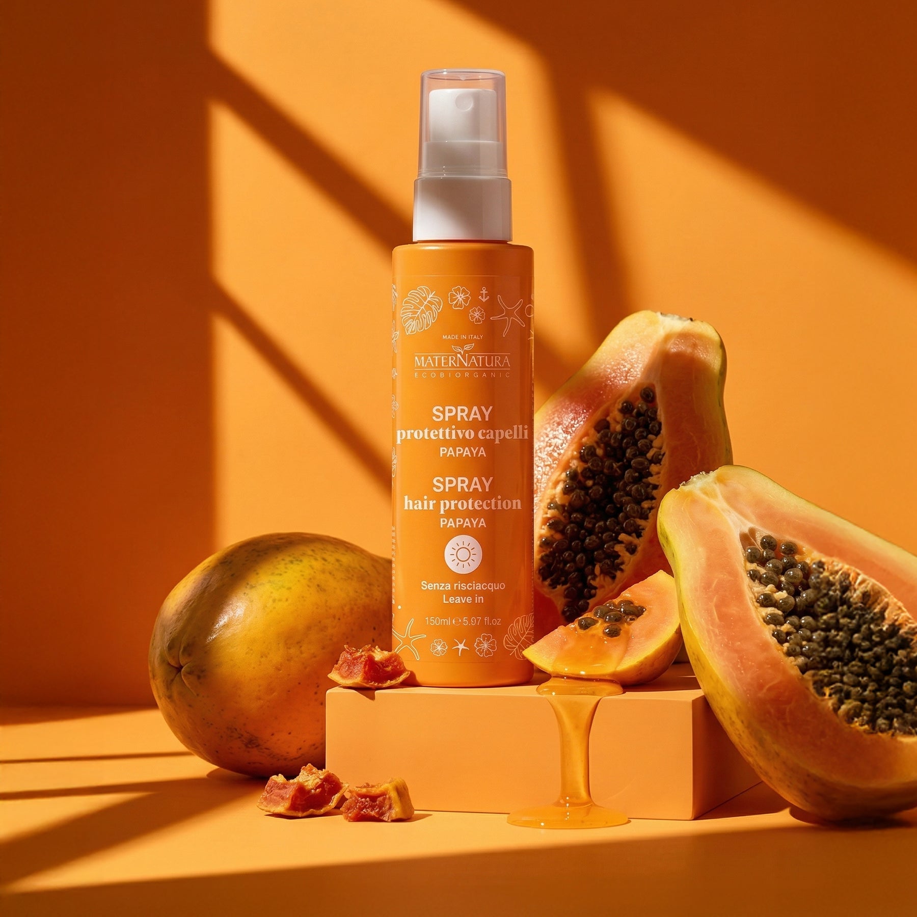 Spray Protettivo Capelli Papaya NOVITÀ
